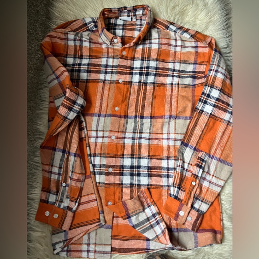 ASOS OVersized Heavy Flannel Shirt